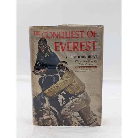 Conquest Of Everest By John Hunt Second Printing British Expedition Vintage 1954 - Picture 2 of 16